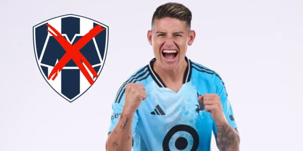 La razón por la que James Rodríguez no llegó al Monterrey
