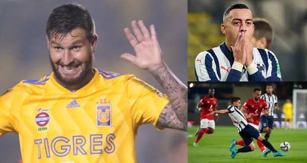 La reacción de André Gignac tras ver el fracaso de Monterrey, decían que iban a ganarle al Palmeiras y ni le pasaron al Al Alhy.