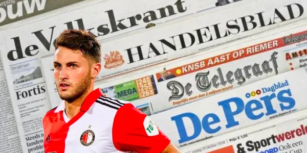 La reacción de la prensa neerlandesa al ver que Giménez lleva 6 partidos sin gol