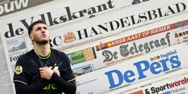 La reacción de la prensa neerlandesa tras el gol de Santi Giménez ante el PSV
