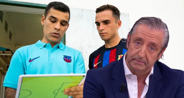 La reacción de Pedrerol al cuando se enteró que Rafael Márquez puede ser el nuevo entrenador de Barcelona.