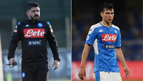 La relación entre Gennaro Gattuso y el volante Hirving Lozano se fragmenta y mira lo que piensa hacer con el mexicano.