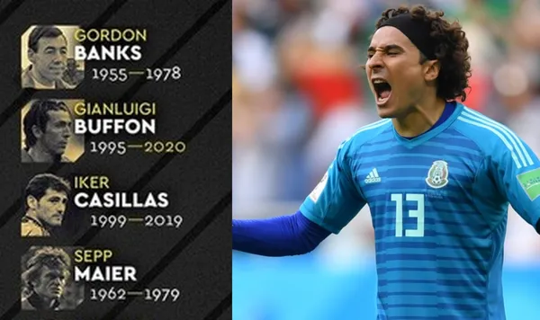 La revista France Football sacó su grupo de jugadores considerados los mejores del mundo. Guillermo Ochoa no apareció en la lista y mira su reacción.