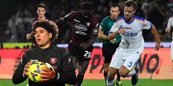 La Salernitana de Guillermo Ochoa cae ante un Lecce que ascendió a puestos de Champions League