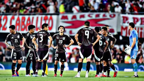 La selección mexicana no estuvo a la altura en el partido ante River Plate y terminó perdiendo por 2 a 0
