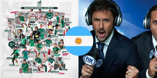 La Selección Mexicana ya tiene a su lista para Qatar 2022 y así reaccionaron en Argentina