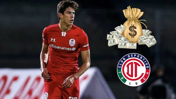 La suma de dinero que Toluca tendría que desembolsar al América por el pase de Haret Ortega.