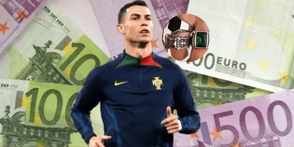 La valiosa joya de Cristiano Ronaldo que vale mas de 500 euros.