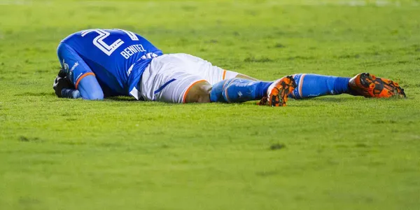 Lamento de jugador de Cruz Azul (Fuente: MEXSPORT)