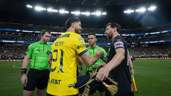 Las Águilas tuvieron un momento importante antes de jugar ante Inter Miami