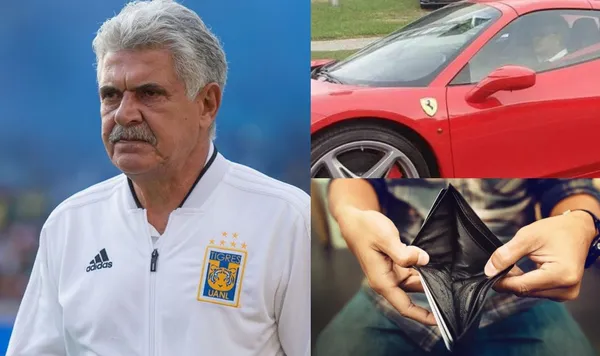 Las contradicciones de la vida, uno de los jugadores que tuvo disputas y discordia con Ricardo Ferretti se quedó sin dinero, mientras el Tuca tiene un Ferrari.