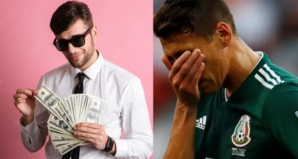 Le quedó grande la camiseta del seleccionado mexicano en un momento clave, se achicó a cobrar un penal, ahora es millonario.