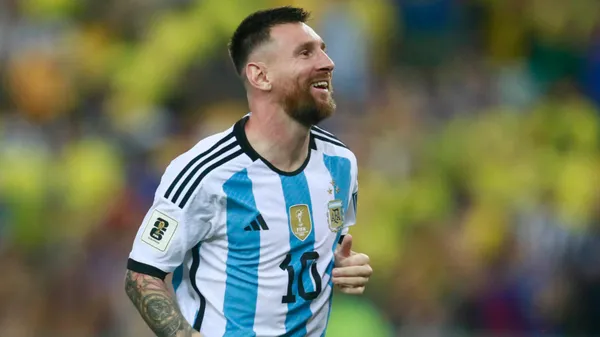 Lionel Messi con la camiseta de Argentina (Foto: Primicias).