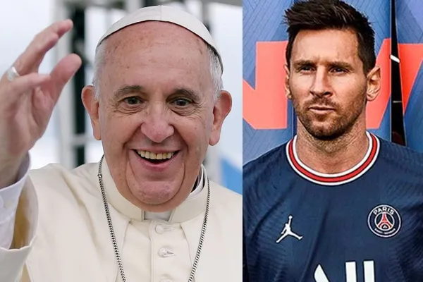 Lionel Messi conoce del fanatismo por el fútbol del Papa Francisco y le mandó un particular regalo de 225 mil pesos