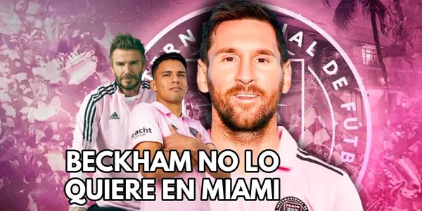 Lionel Messi demostró quererlo, pero no fue igual con David Beckham. Así vive Diego Gómez su primer problema en el Inter Miami.