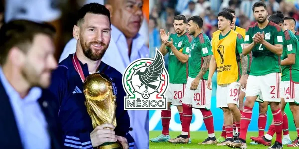 Lionel Messi es campeón del Mundo y durante sus festejo lanzó una nueva burla para México