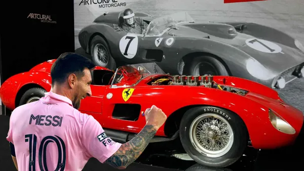 Lionel Messi es uno de los deportistas que más dinero gana al año y una de sus aficiones son los autos de lujo