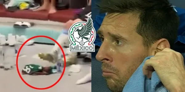Lionel Messi generó polémica al pisar la playera del Tri, su reacción tras ve la playera de Argentina con tres estrellas
