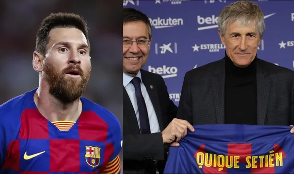 Lionel Messi no considera más a Setién como el líder del vestidor de Barcelona, por lo que pone un candidato en la mesa, sino llega se va.