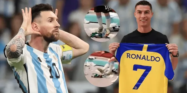 Lionel Messi pisó la playera de México en Qatar y lo que hizo cuando le pusieron en frente el jersey de Cristiano Ronaldo