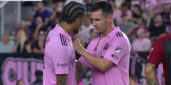 Lionel Messi salió al minuto 35 del partido entre Inter Miami y Toronto