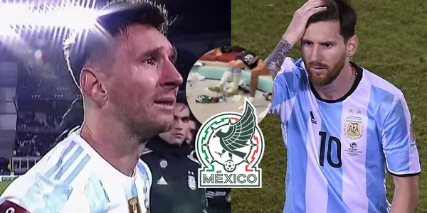 Lionel Messi se atrevió pisar la playera de la Selección Mexicana, ahora le llega el karma