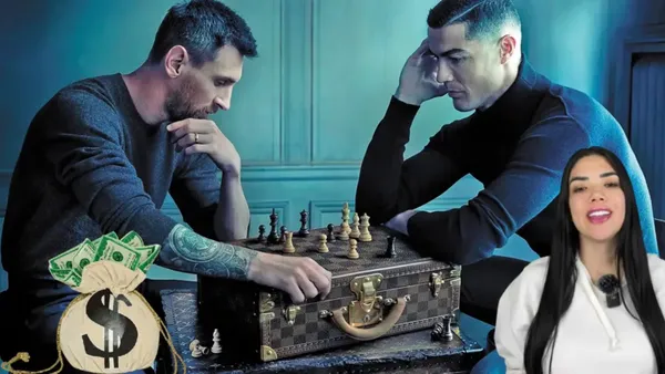 Lionel Messi y Cristiano Ronaldo llevan su rivalidad más allá de las canchas de fútbol.