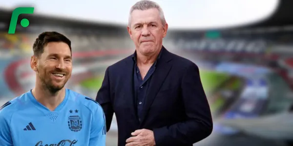 Lionel Messi y Javier Aguirre (Fuente: MEXSPORT)