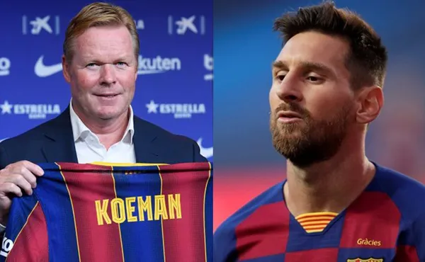 Lionel Messi y Ronald Koeman, nuevo entrenador del FC Barcelona se reunieron para intentar convencerlo de continuar en el cuadro español.
