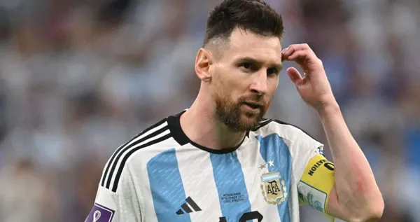 Lionel Messi y su reacción tras la decisión de la FIFA sobre sacarlo del mundial