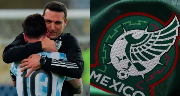 Lionel Scaloni y el jugador que considera como el que debe tener precaución y con el que se debe tener cuidado.