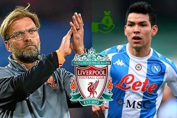 Liverpool se interesa en Hirving Lozano y en el Napoli dan luz verde para venderlo, aunque en un precio muy elevado.
