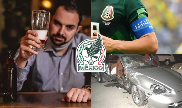 Llegó a tener el gafete de capitán con la selección mexicana, pero le gustó la fiesta y el alcohol y por ello destruyó su auto