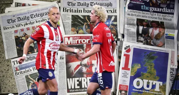 Lo que dice la prensa inglesa al ver el regreso de Chicharito a Chivas