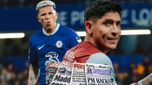 Lo que dice la prensa inglesa de Edson Álvarez a diferencia de Enzo Fernández