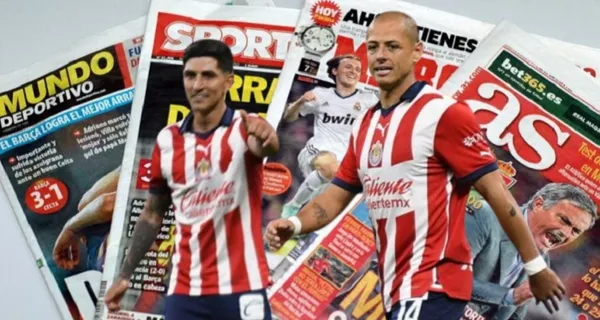Lo que dice prensa de España al ver a Chicharito de regreso en Chivas