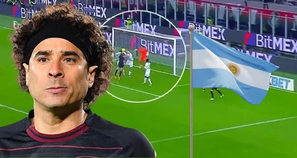 Lo que dijeron en ESPN Argentina al ver cómo Guillermo Ochoa salió a cortar una pelota por arriba.