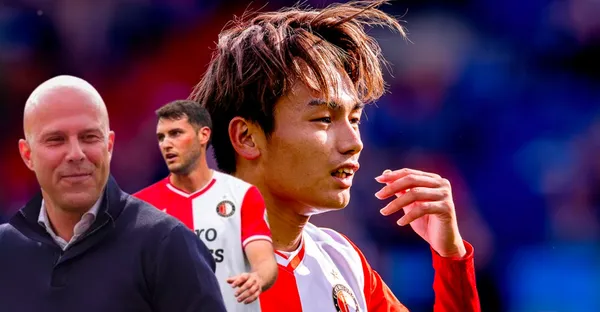 Lo que dijo el DT del Feyenoord del sustituto de Giménez tras ganar el clásico