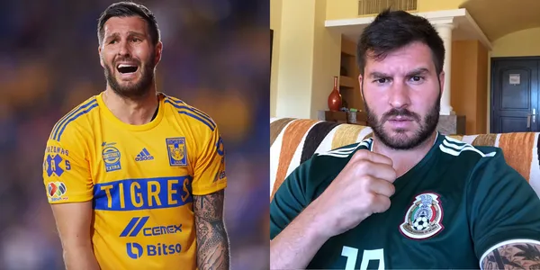 Lo que hizo Gignac mientras se entonaba el Himno Nacional Mexicano en el Tigres vs Chivas