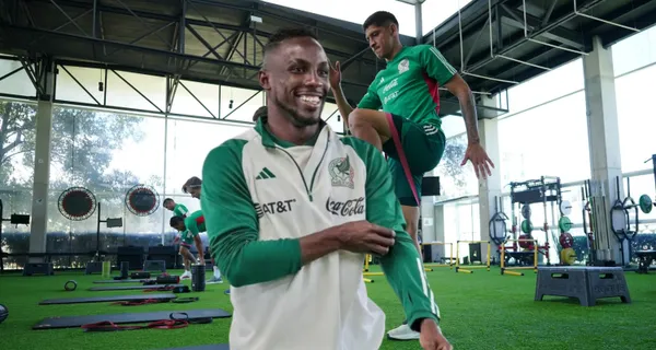 Lo que hizo Quiñones en su primer entrenamiento con la Selección Mexicana.