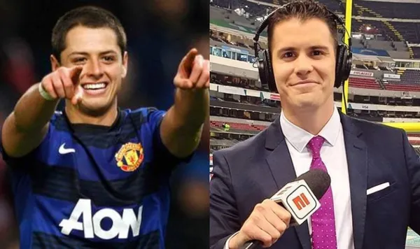 Lo que le da Javier Hernández a Sergio Dipp y por eso el comunicador de ESPN siempre habla bien de él aunque a veces sin argumentos.