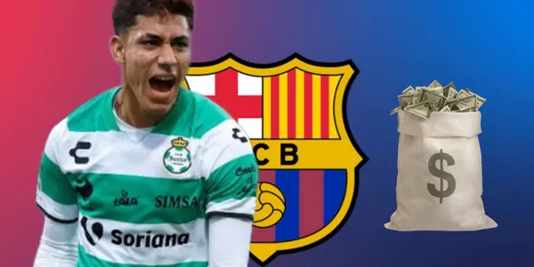 Lo que ofreció Barcelona por Omar Campos, pero Santos prefirió venderlo a LAFC.