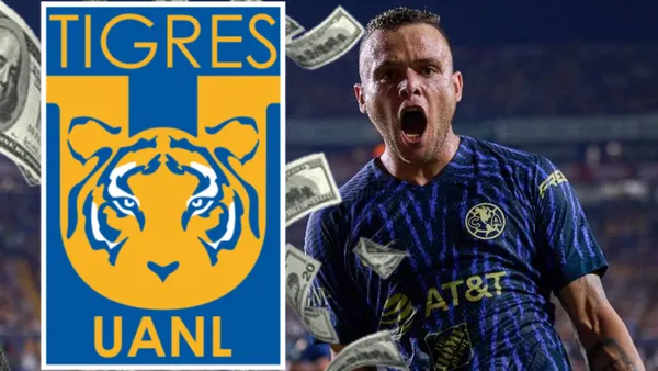 Lo que podría pagar Tigres por Jonathan Rodríguez al América