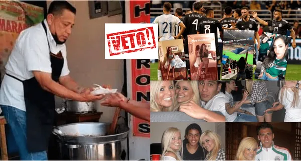 Lo sacaron del combinado mexicano, la fiesta fue uno de los argumentos, ahora se dedica a la venta de carnitas como forma de vida.