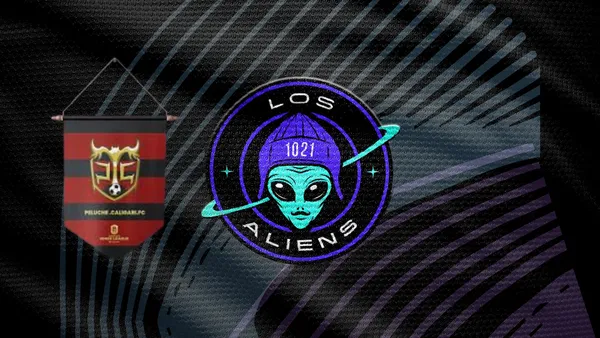 Logo de Peluche Caligari y Los Aliens FC/ Foto Kings League