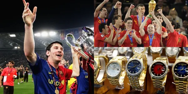Logró levantar la Copa del Mundo y la Champions League, pero ahora vende relojes.