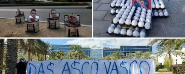 Los aficionados se hicieron presentes en el entrenamiento.
