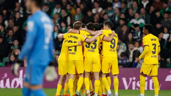 Los Culés se quedarían con los tres puntos en su visita el Real Betis