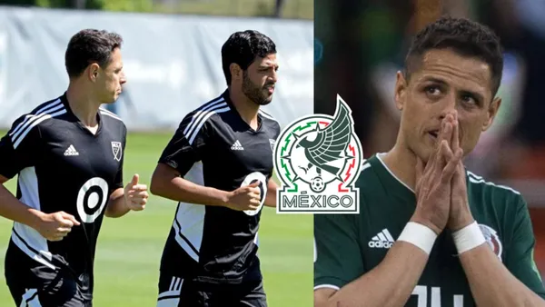 Los delanteros mexicanos Carlos Vela y Chicharito Hernández fueron parte del ALL-Stars entre la MLS y la Liga MX