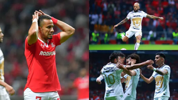 Los Diablos están cayendo al término de la primera mitad ante los universitarios